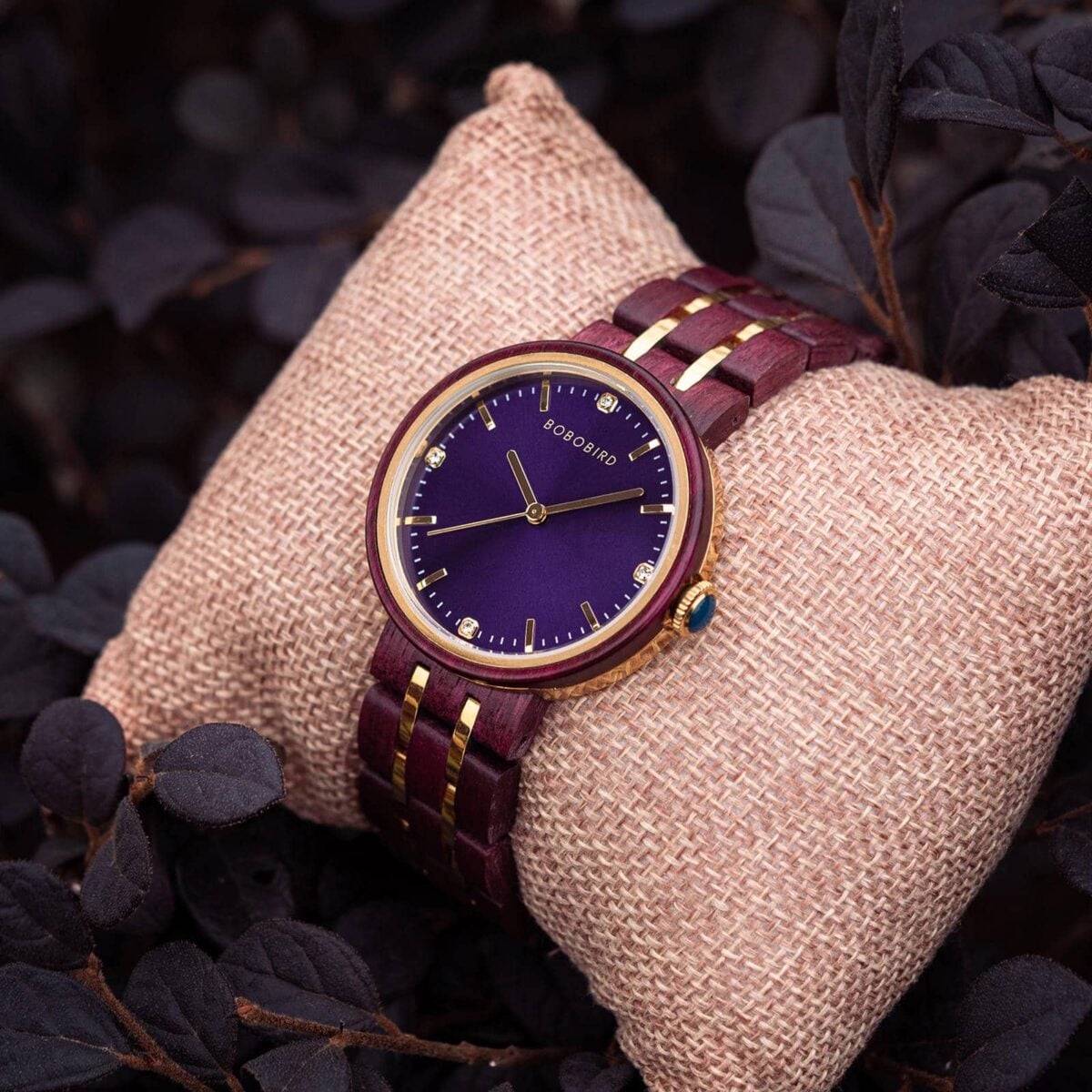 Wooden Watches For Women Natural Red Sandalwood - ROYAL_10 Wooden Watches For Women Natural Red Sandalwood - ROYAL_10