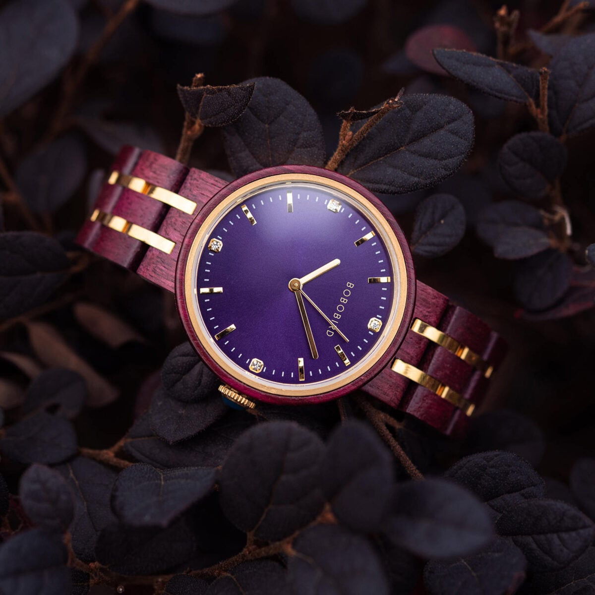 Wooden Watches For Women Natural Red Sandalwood - ROYAL_4 Wooden Watches For Women Natural Red Sandalwood - ROYAL_4