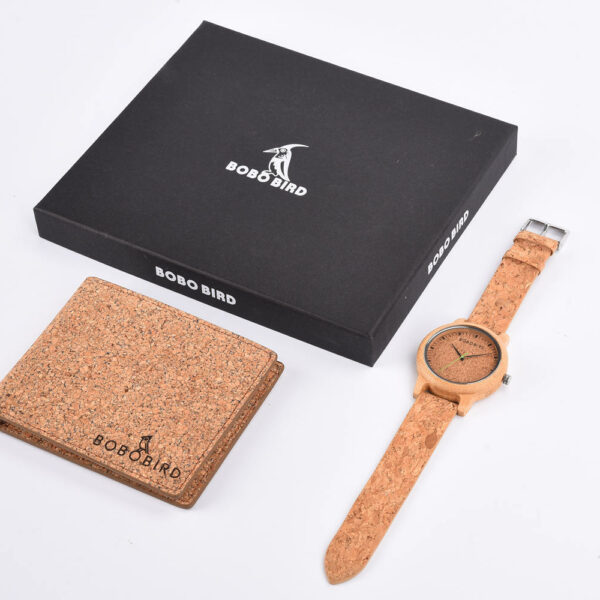 Cork wallet & watch sets