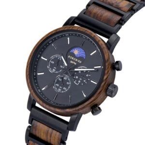 Classic Chronograph Moonphase Tigerwood Black_4 Classic Chronograph Moonphase Tigerwood Black_4