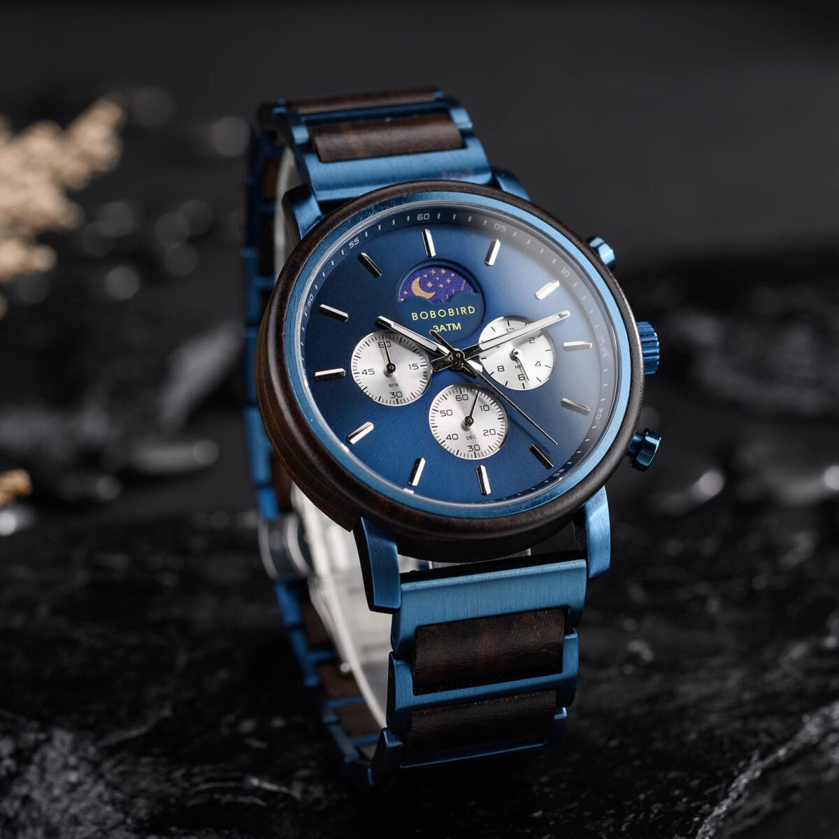 Classic Chronograph Moonphase Watch Ebony Blue_8 Classic Chronograph Moonphase Watch Ebony Blue_8