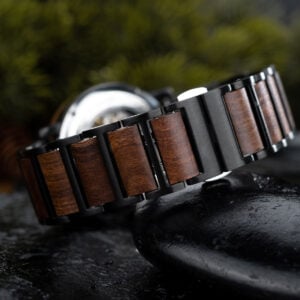 Classics Automatic Wooden Watch Collection Tigerwood Black - Boshū_14 Classics Automatic Wooden Watch Collection Tigerwood Black - Boshū_14