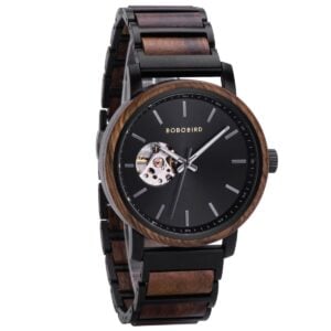 Classics Automatic Wooden Watch Collection Tigerwood Black - Boshū_3 Classics Automatic Wooden Watch Collection Tigerwood Black - Boshū_3