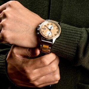 Classic Chronograph Wooden Watch Whiskey Barrel Limited Edition Classic Chronograph Wooden Watch Whiskey Barrel Limited Edition