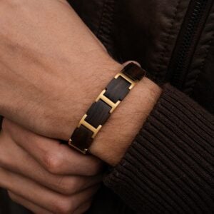 Natural Ebony Wood Bracelet_1 Natural Ebony Wood Bracelet_1