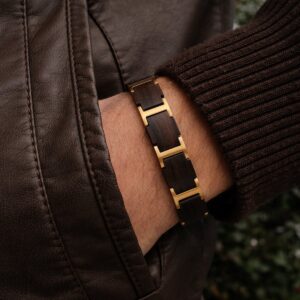 Natural Ebony Wood Bracelet