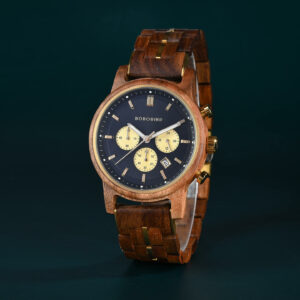 The Classic Collection Handmade Walnut Black 44MM Limited Edition - Heroes_2