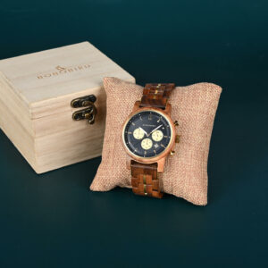 The Classic Collection Handmade Walnut Black 44MM Limited Edition - Heroes_4
