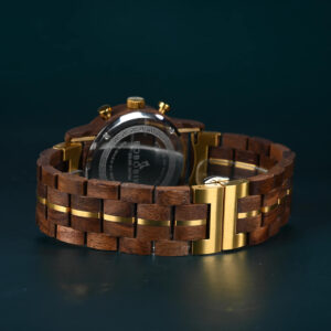 The Classic Collection Handmade Walnut Blue 44MM Limited Edition - Heroes_7