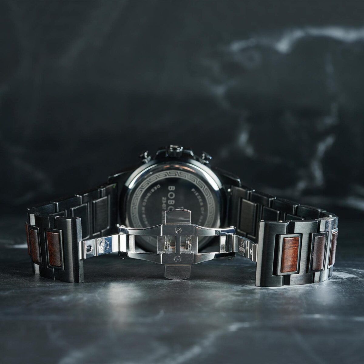 Classic Chronograph Ebony Wood Gold 45MM – Limited Edition (9) Classic Chronograph Ebony Wood Gold 45MM – Limited Edition (9)