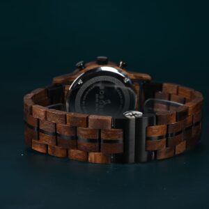 The Classic Collection Handmade Walnut Black 44MM Limited Edition – Superhero_8