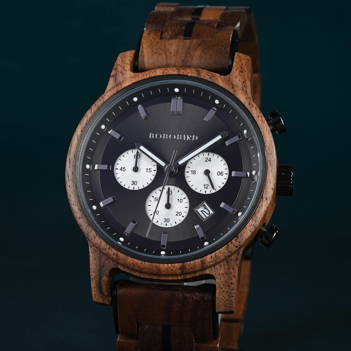 The Classic Collection Handmade Walnut Black 44MM Limited Edition – Superhero_9 The Classic Collection Handmade Walnut Black 44MM Limited Edition – Superhero_9
