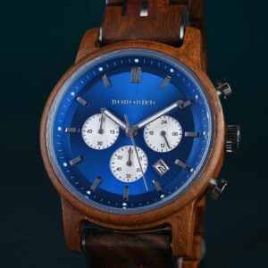 The Classic Collection Handmade Walnut Blue 44MM Limited Edition – Superhero_7 The Classic Collection Handmade Walnut Blue 44MM Limited Edition – Superhero