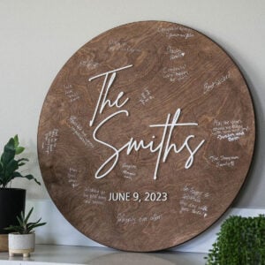 Custom-Wood-Wedding-Sign Custom Wood Wedding Sign