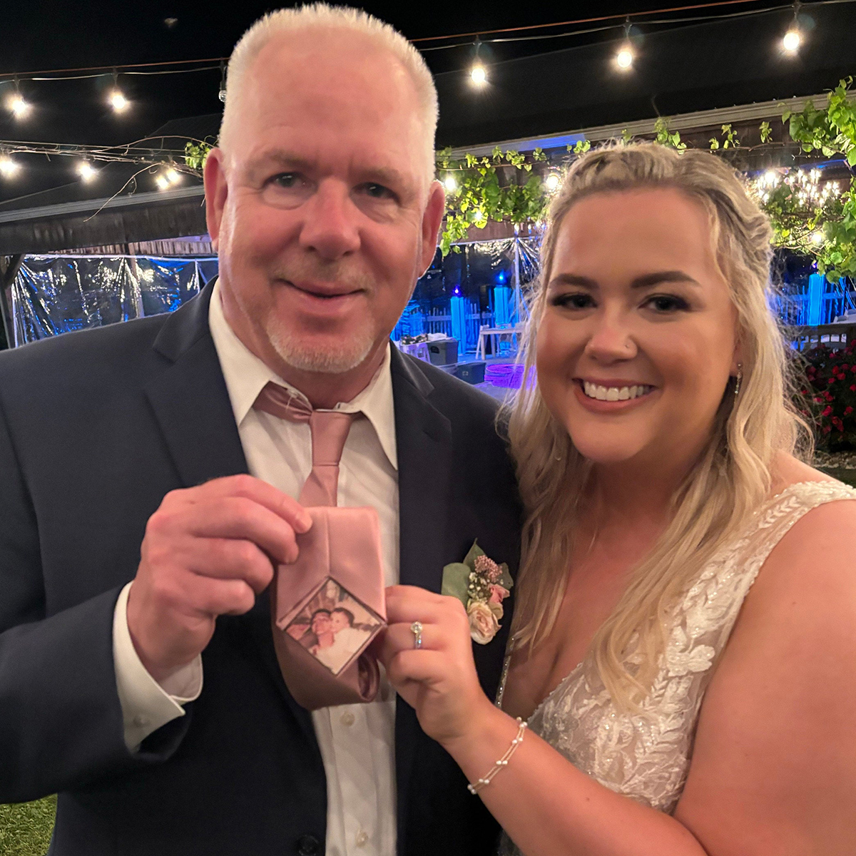 tie patches for wedding