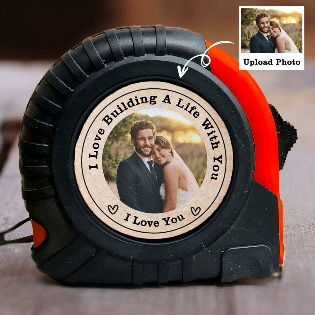 Personalized Photo Tape Measure