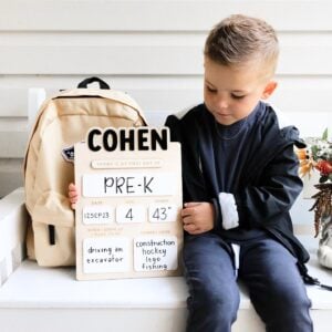 First Day of School Sign
