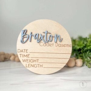 Personalized Baby Name Sign (2) Personalized Baby Name Sign (2)