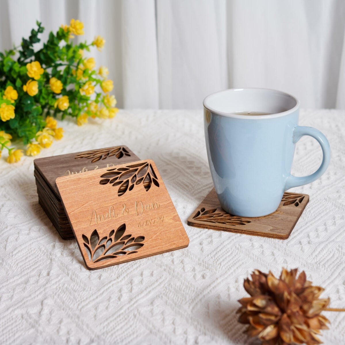Personalized Coaster (2) Personalized Coaster