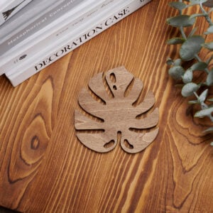 Personalized Monstera Plants Coaster | BOBO BIRD