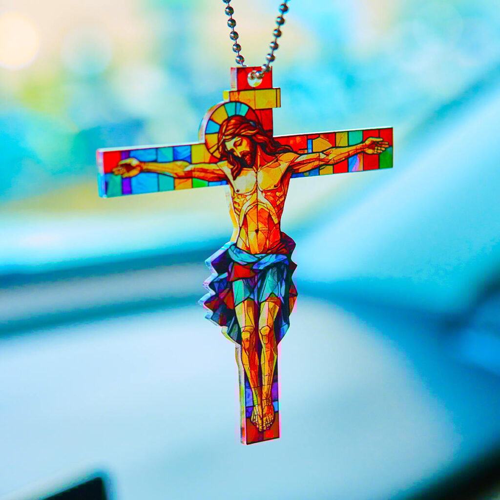 Jesus Acrylic Pendant