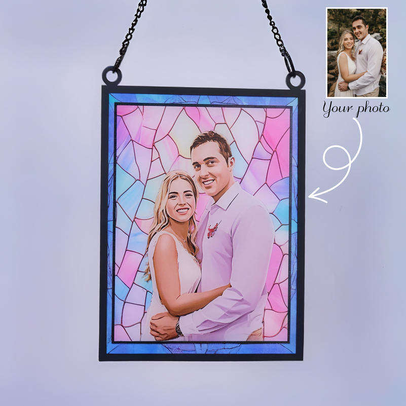 Custom Photo Suncatcher