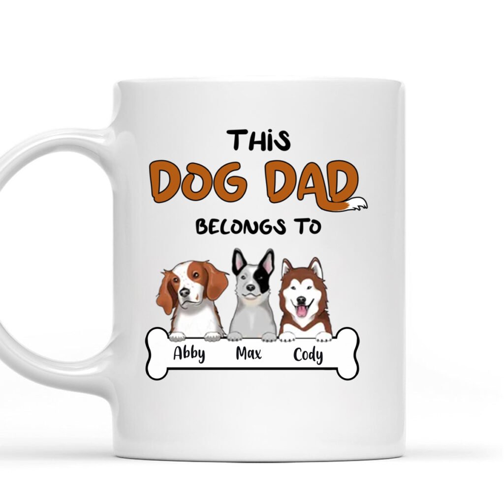 Personalized Mug - Dog Dad