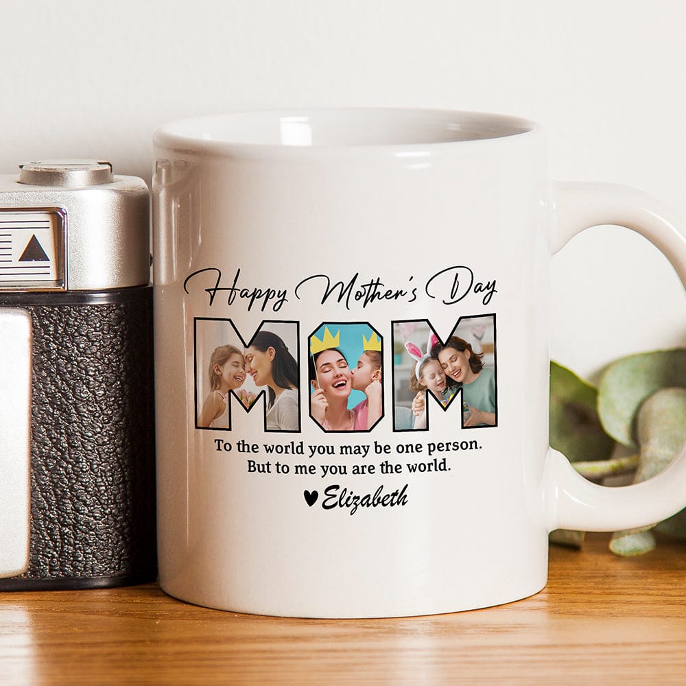 Custom Photo Happy Mother's Day To Mom Mug