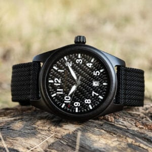 BOBOBIRD All Black Wood Case Nylon Band Watch_21 BOBOBIRD All Black Wood Case Nylon Band Watch_21