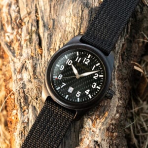 BOBOBIRD All Black Wood Case Nylon Band Watch_24 BOBOBIRD All Black Wood Case Nylon Band Watch_24
