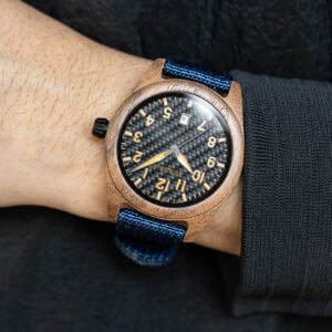 BOBOBIRD Walnut Wood Blue Nylon Band Wristwatch_1_13 BOBOBIRD Walnut Wood Blue Nylon Band Wristwatch_1_13