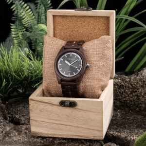 Nature's Palette Wooden Watch Collection Walnut Shadow Signature Watch T164-3_10