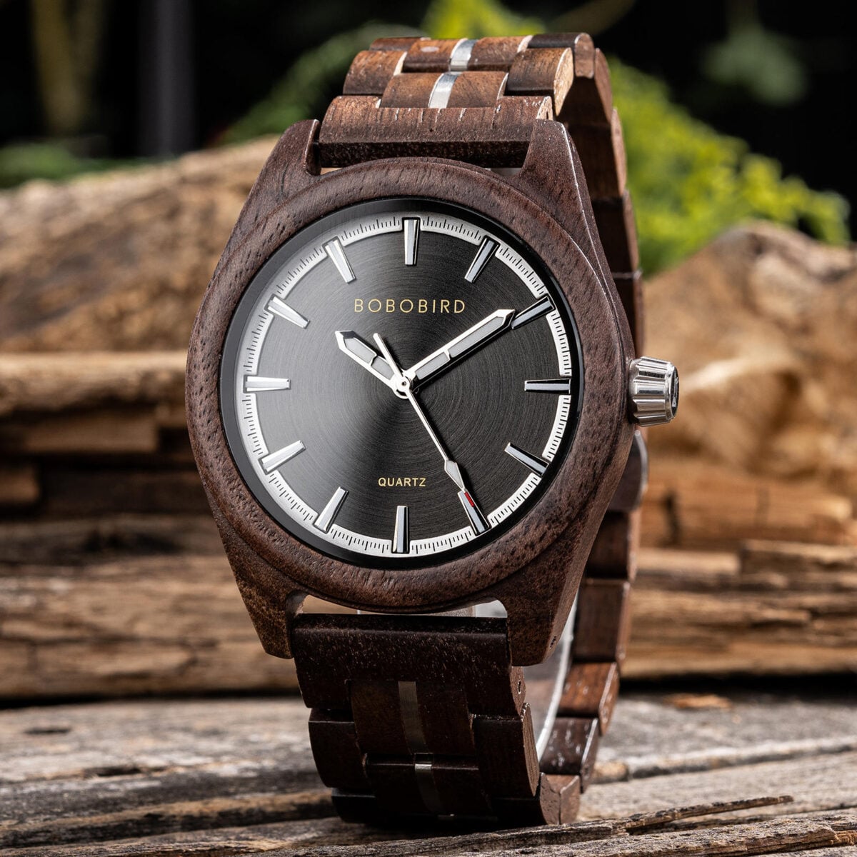 Nature's Palette Wooden Watch Collection Walnut Shadow Signature Watch T164-3_12 Nature's Palette Wooden Watch Collection Walnut Shadow Signature Watch T164-3_12