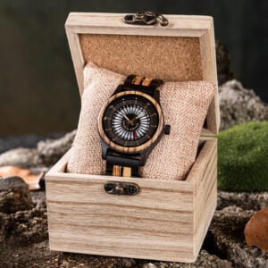 BOBO BIRD Ebony & Zebrawood Watch – Bold Black Dial for Men GT163-1_11 BOBO BIRD Ebony & Zebrawood Watch – Bold Black Dial for Men GT163-1_11