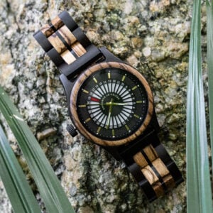 BOBO BIRD Ebony & Zebrawood Watch – Bold Black Dial for Men GT163-1_15 BOBO BIRD Ebony & Zebrawood Watch – Bold Black Dial for Men GT163-1_15