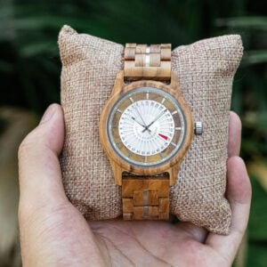BOBO BIRD Olivewood Men’s Watch – Silver Dial Minimalist Style GT163-2_12