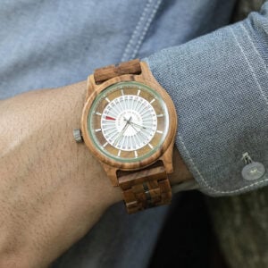 BOBO BIRD Olivewood Men’s Watch – Silver Dial Minimalist Style GT163-2_15