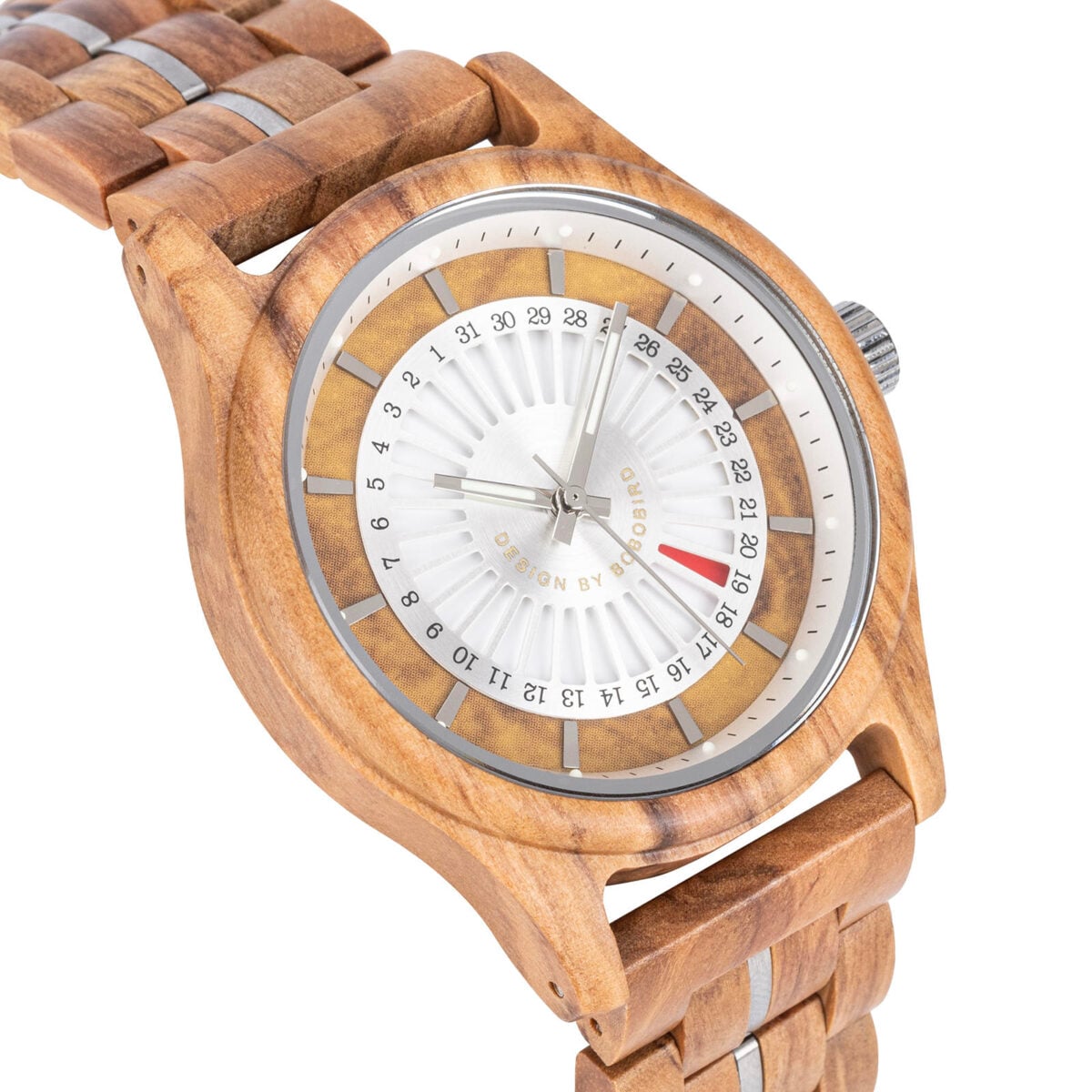BOBO BIRD Olivewood Men’s Watch – Silver Dial Minimalist Style GT163-2_4 BOBO BIRD Olivewood Men’s Watch – Silver Dial Minimalist Style GT163-2_4