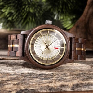 BOBO BIRD Walnut Wood Watch – Golden Dial Natural Classic GT163-3_6 BOBO BIRD Walnut Wood Watch – Golden Dial Natural Classic GT163-3_6