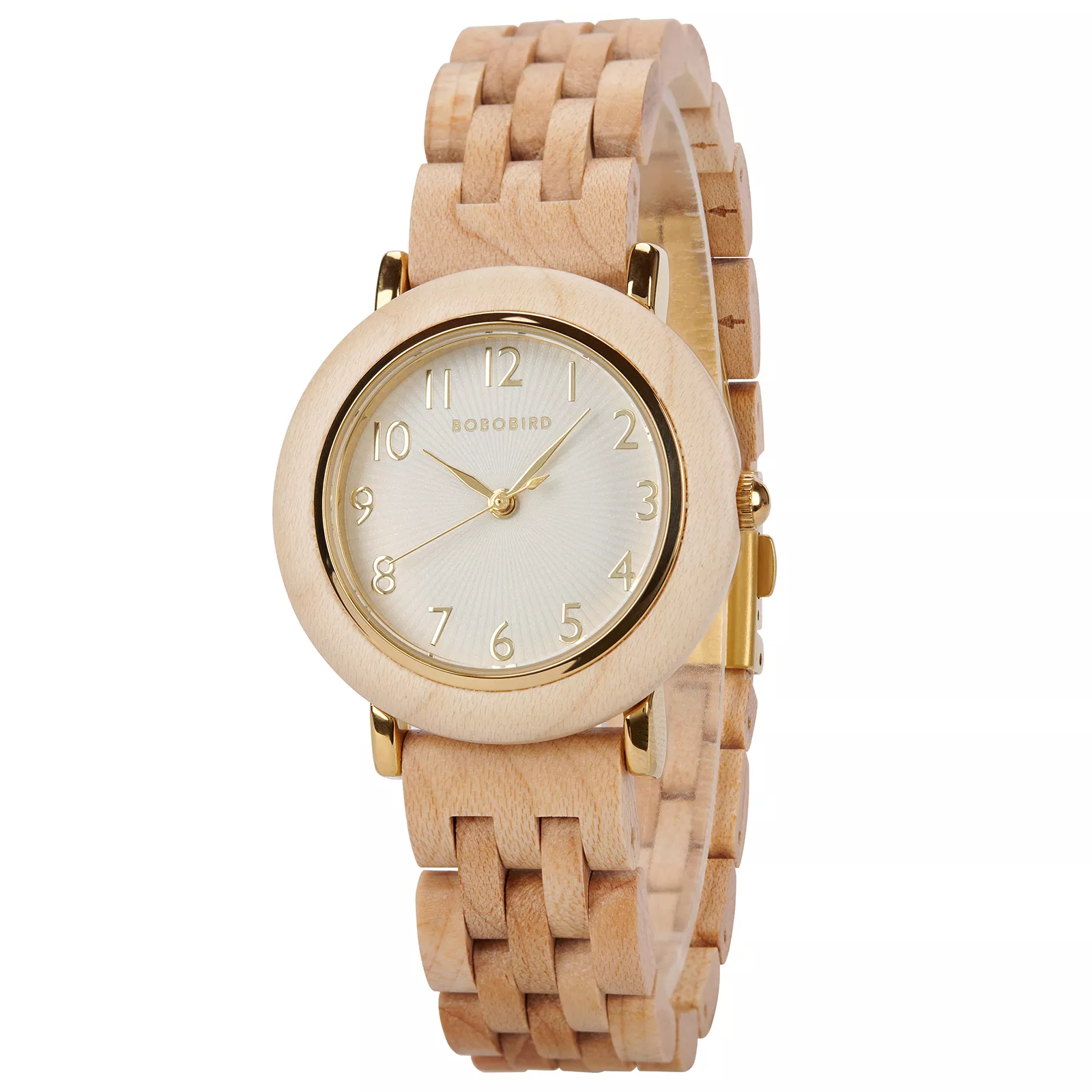 Maple Women’s Wooden Watch Arabic Dial 33 mm Alba (15)