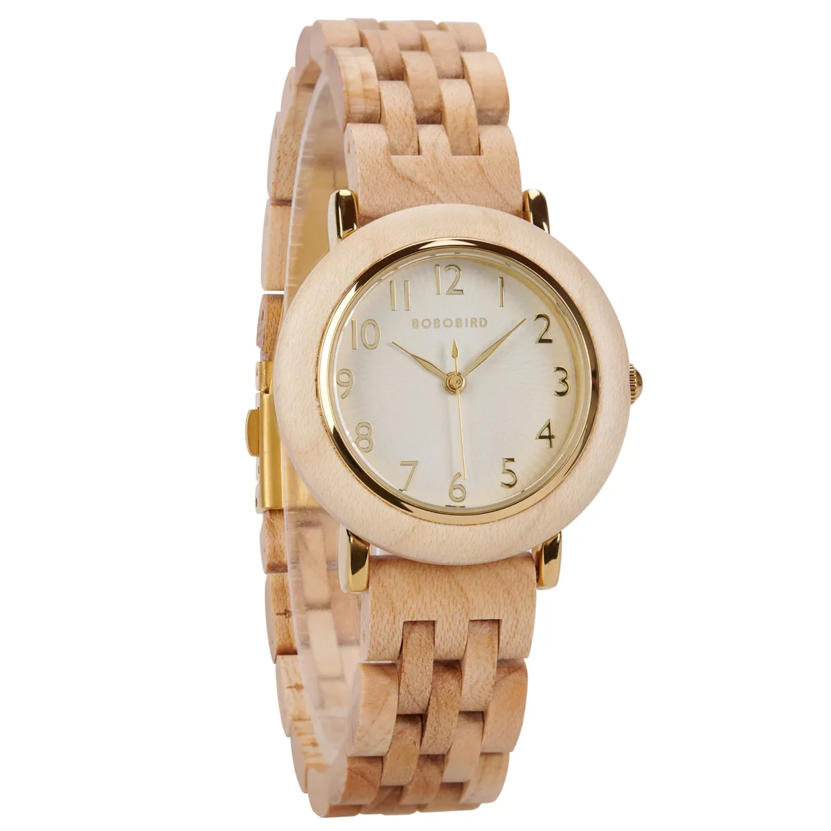 Maple Women’s Wooden Watch Arabic Dial 33 mm Alba (16) Maple Women’s Wooden Watch Arabic Dial 33 mm Alba (16)
