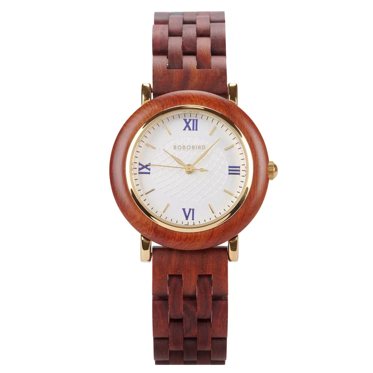 Red Sandalwood Women’s Wooden Watch Roman Dial 33 mm Rubina (16) Red Sandalwood Women’s Wooden Watch Roman Dial 33 mm Rubina (16)