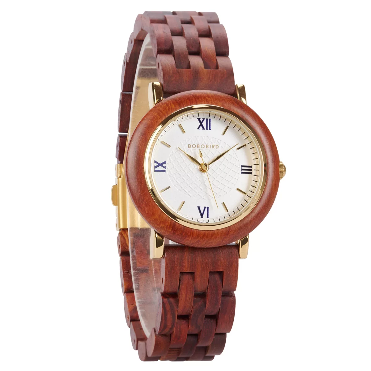 Red Sandalwood Women’s Wooden Watch Roman Dial 33 mm Rubina (18) Red Sandalwood Women’s Wooden Watch Roman Dial 33 mm Rubina (18)