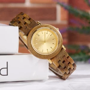 Verawood Women’s Wooden Watch 33 mm Aurelia (7)