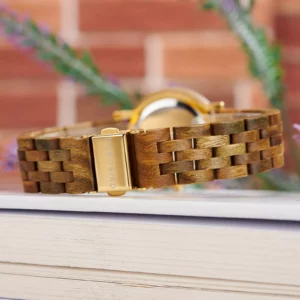 Verawood Women’s Wooden Watch 33 mm Aurelia (8)