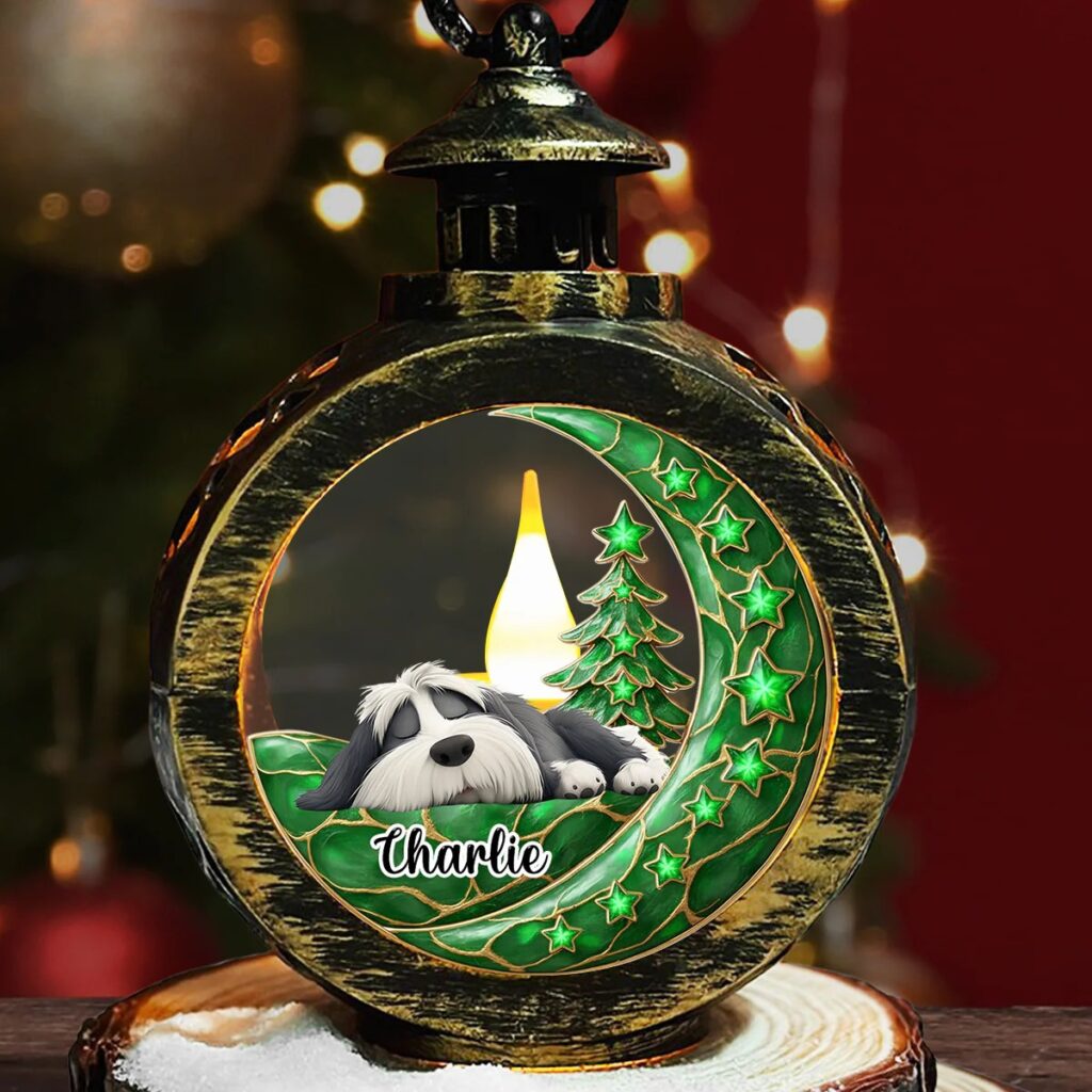 Personalized Custom 3D Effect Christmas Lantern - Beside Pearl Of You