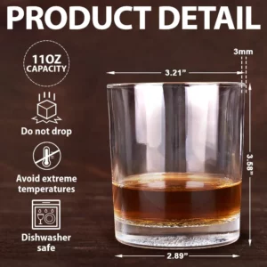 Personalized Engraved Whiskey Glass - Congrats On Being My Brother You Lucky Man (4)