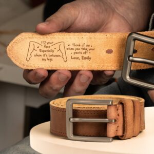 Personalized Cowhide Belt (3)