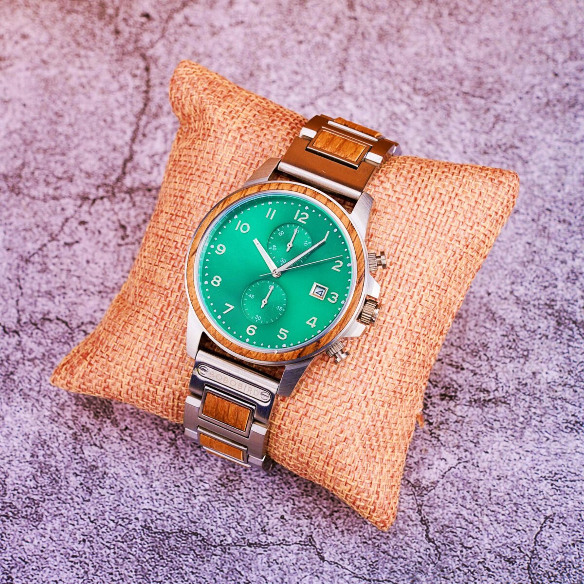 Classic Chronograph Wooden Watch Whiskey Barrel Limited Edition Verdant (3) Classic Chronograph Wooden Watch Whiskey Barrel Limited Edition Verdant (3)