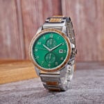 Classic Chronograph Wooden Watch Whiskey Barrel Limited Edition Verdant 7